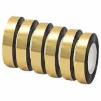 خرید چسب نواری طلایی با عرض 1 سانتی متر بسته 12 عددی