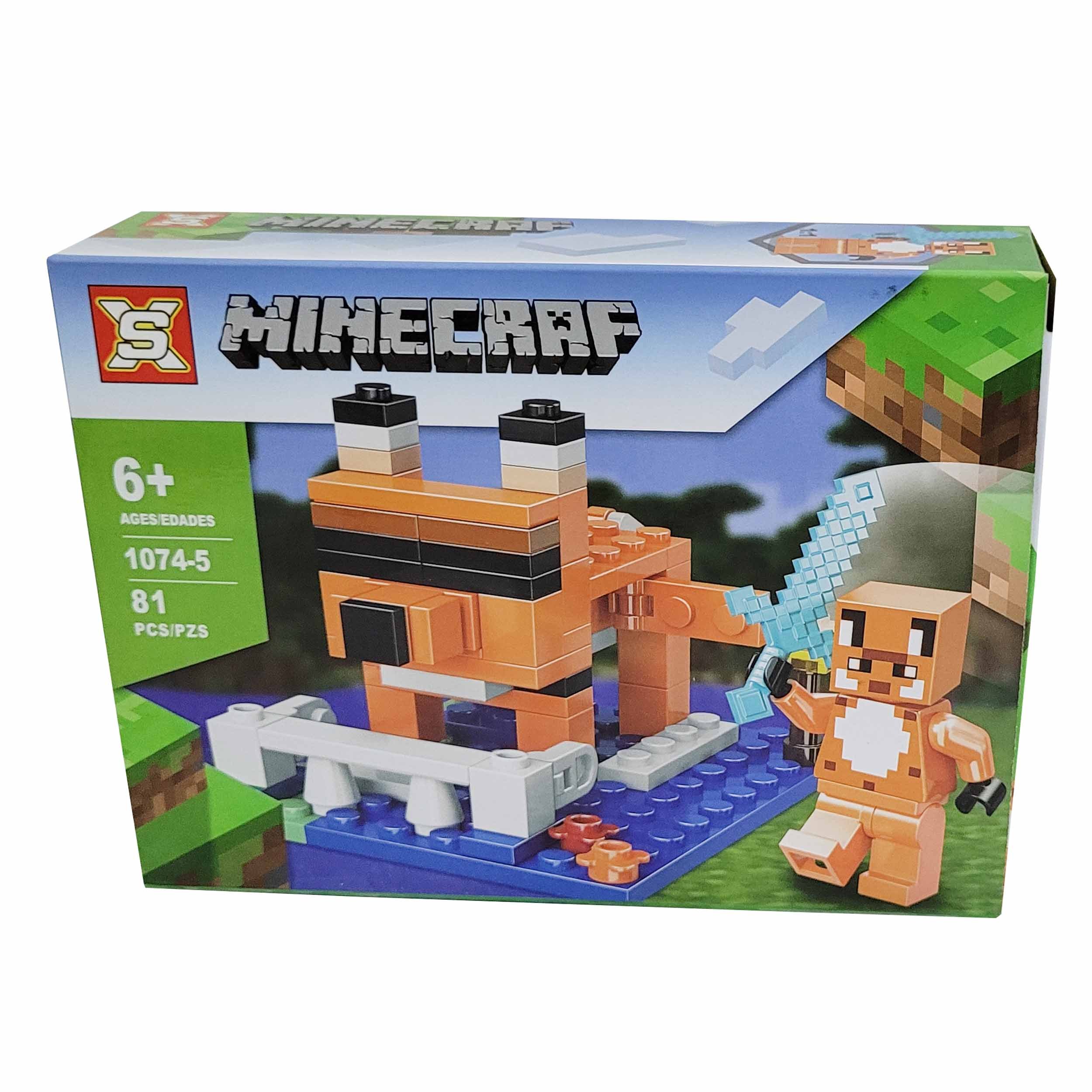 لگو ساختنی ماینکرافت 81 قطعه ای کد 1074-5