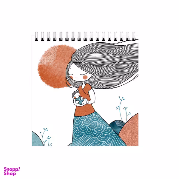 دفتر طراحی طرح دخترانه فانتزی کد 5137301