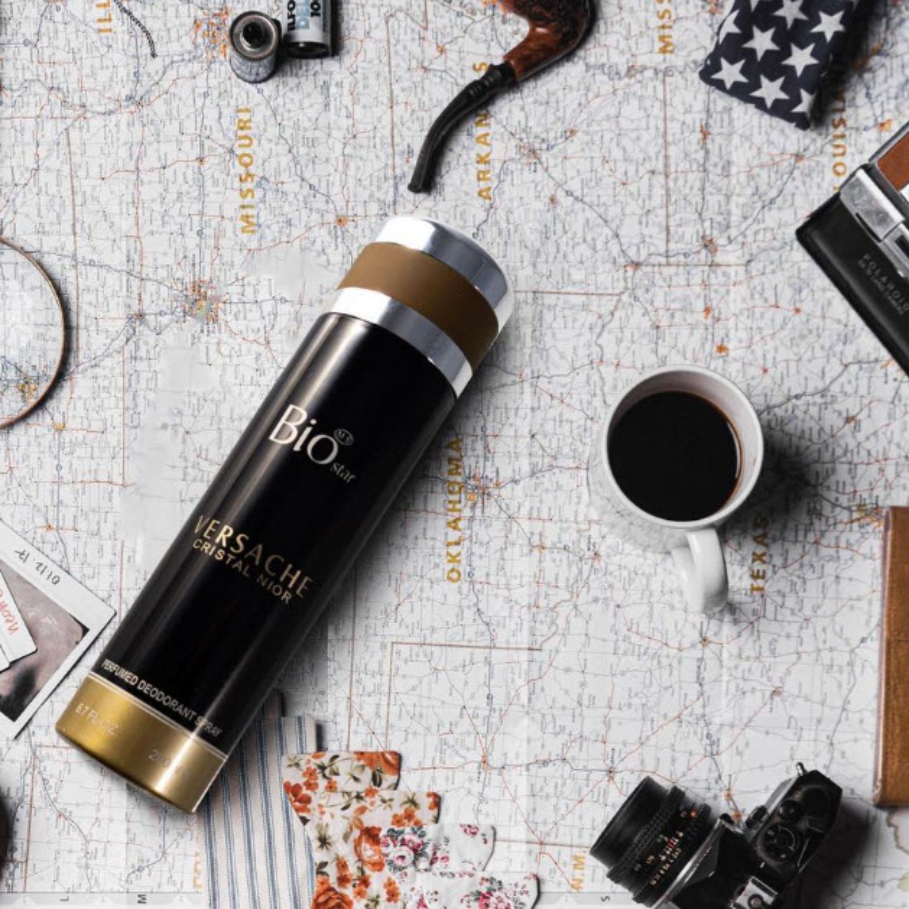 اسپری خوشبو کننده بیو استار رایحه ورساچه کریستال نویر