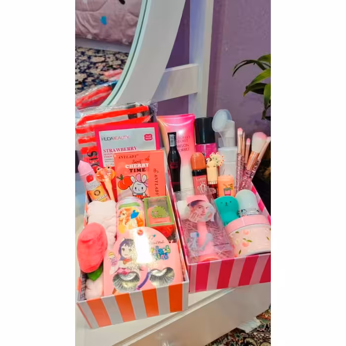 پک هدیه آرایشی باکس آرایشی باکس هدیه پک آرایشی کادویی 