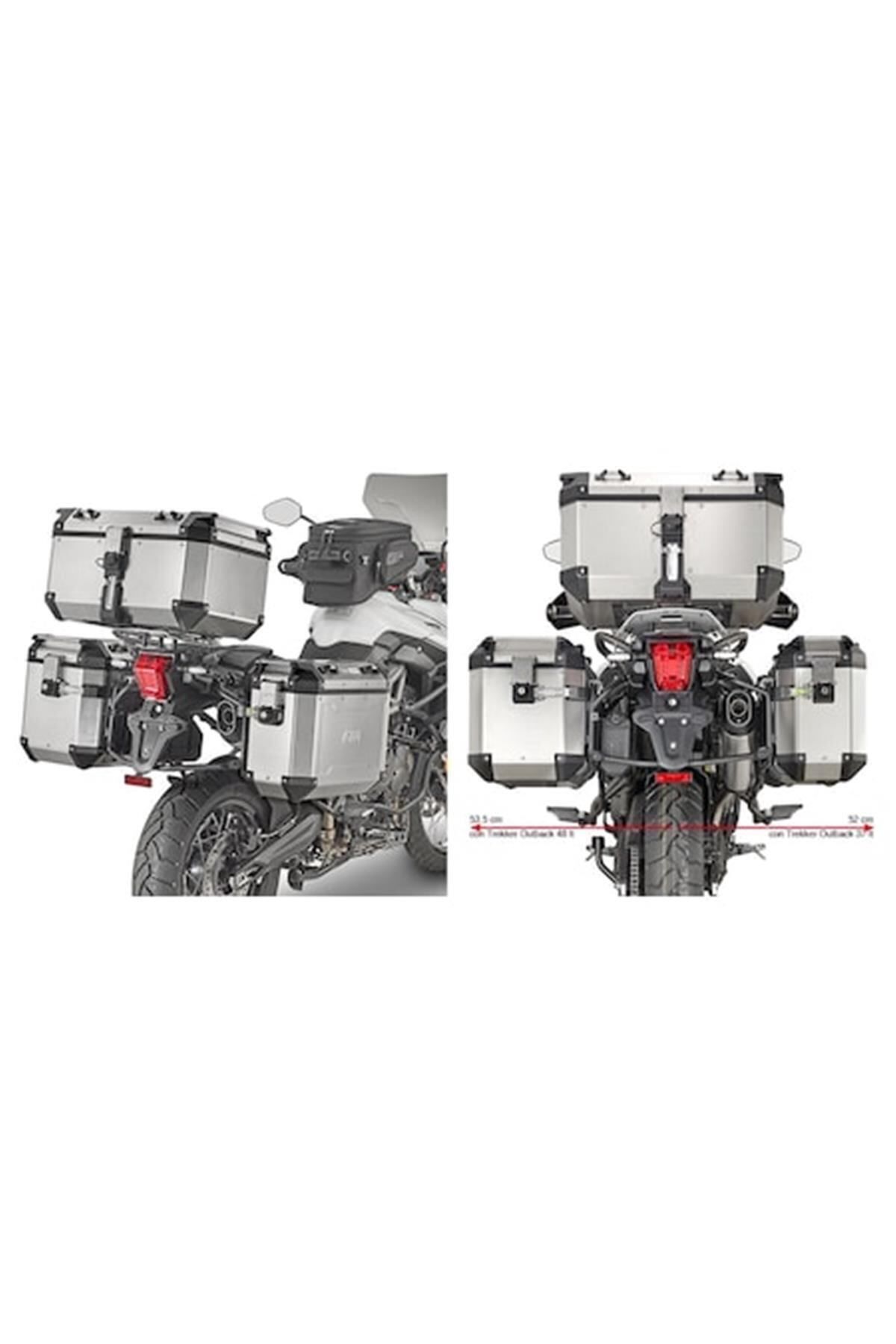 کیف موتورسیکلت کیسه جانبی PL6413CAM TRIUMPH TIGER 800 XC XR 18 Givi