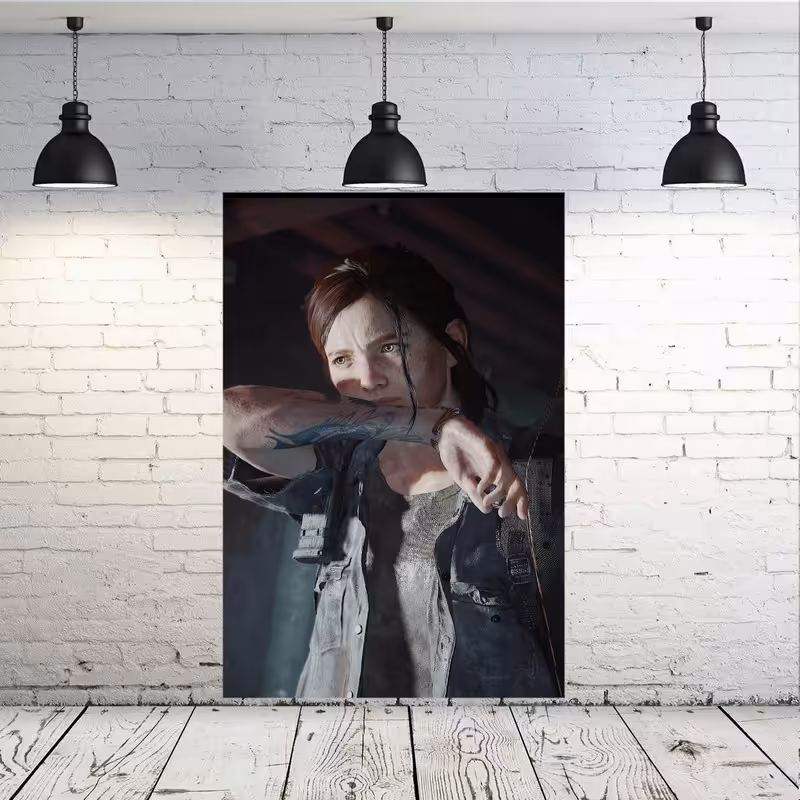 استیکر طرح گیم THE LAST OF US II مدل SDA8090