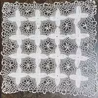 قلاب بافی جنس ابریشم در ابعاد 44در44