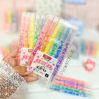 هایلایتر  دوسر گل پک 6رنگ (لوازم تحریر فانتزی)