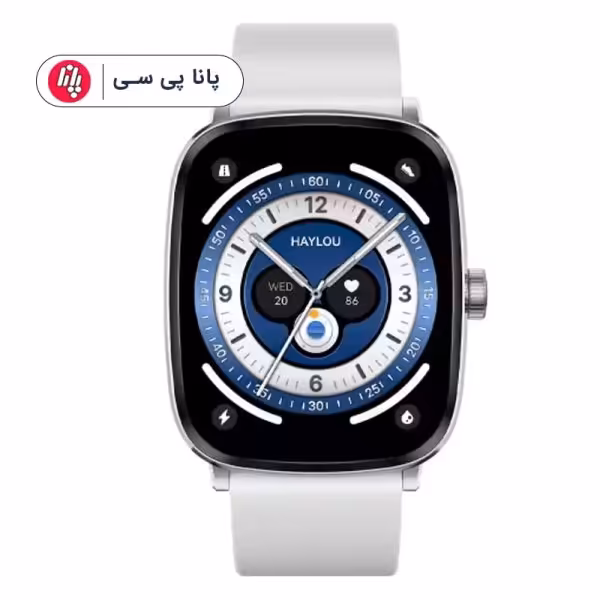 ساعت هوشمند هایلو مدل Haylou RS5 رنگ نقره ای