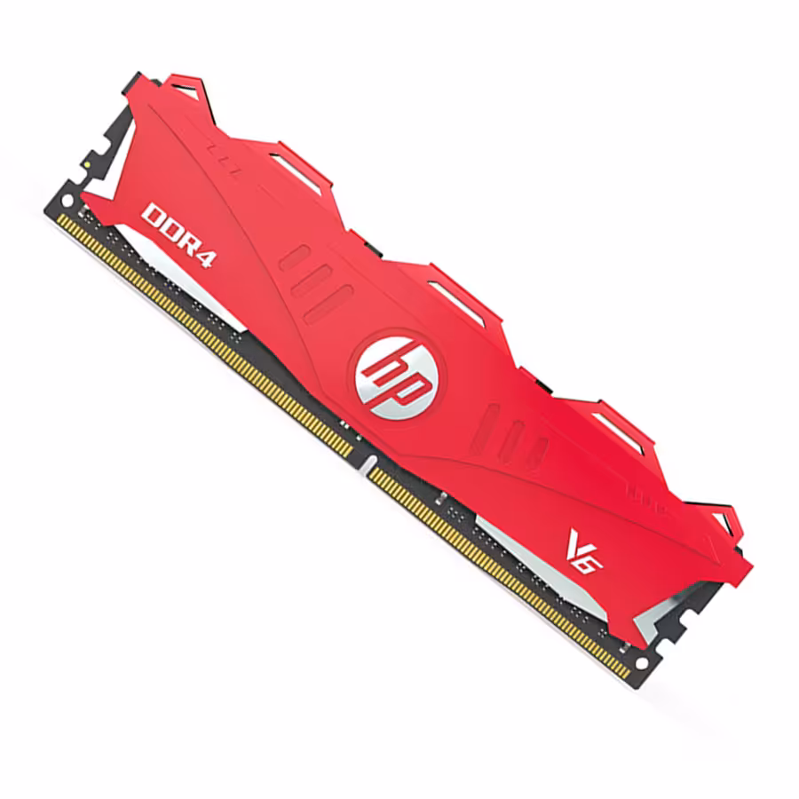 قیمت و خرید رم اچ پی مدل V6 DDR4 U-DIMM 16GB 2666MHz CL18 | یاس ارتباط