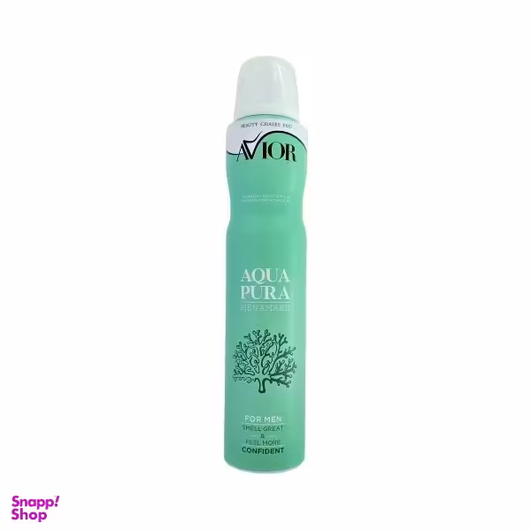 اسپری بدن اویور مدل megamare Aqua Pura حجم 200 میلی لیتر