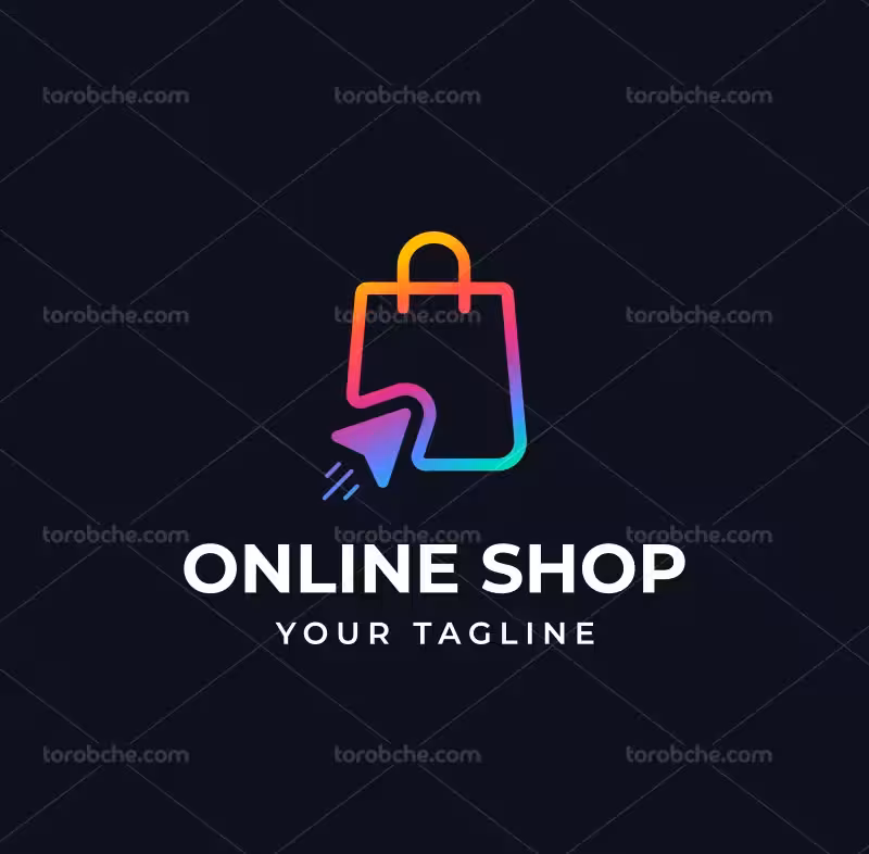 لوگو خرید آنلاین | گرافیک با طعم تربچه