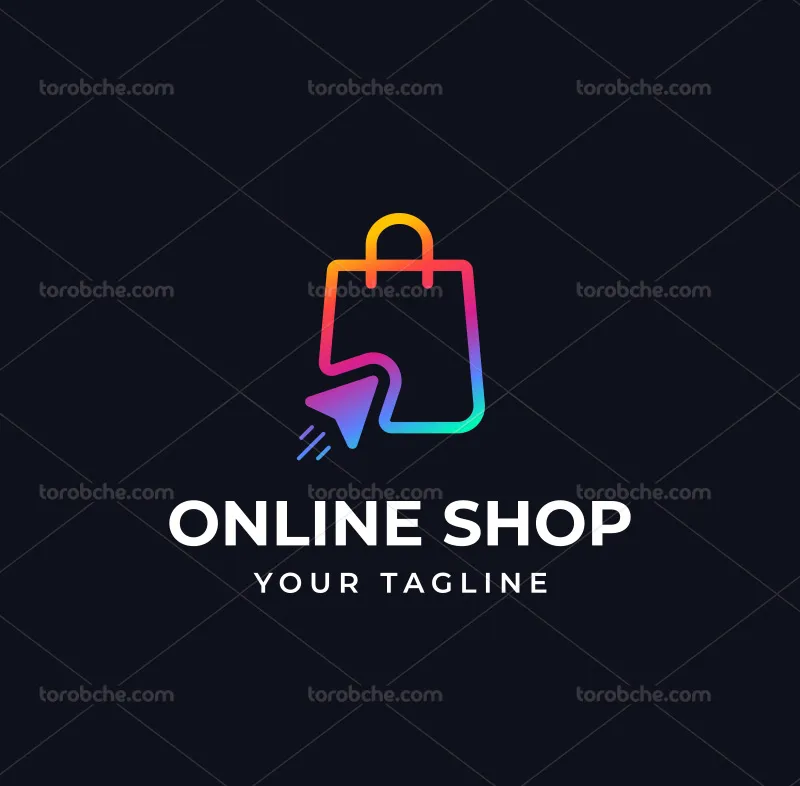 لوگو خرید آنلاین | گرافیک با طعم تربچه