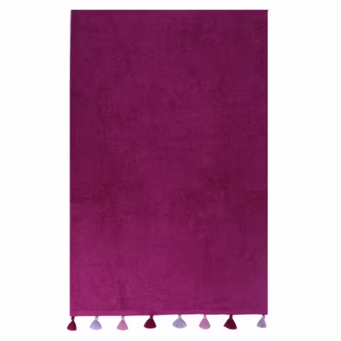 حوله دستی مدل Crimson سایز 50x90 سانتی متر بنفش