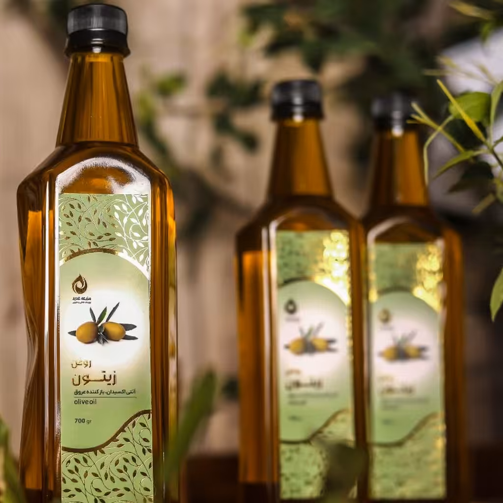 روغن زیتون فرابکر

 کاملا طبیعی خالص تضمین کیفیت
فرابکر درمانی

 آنتی اکسیدان
باز کنندگی عروق