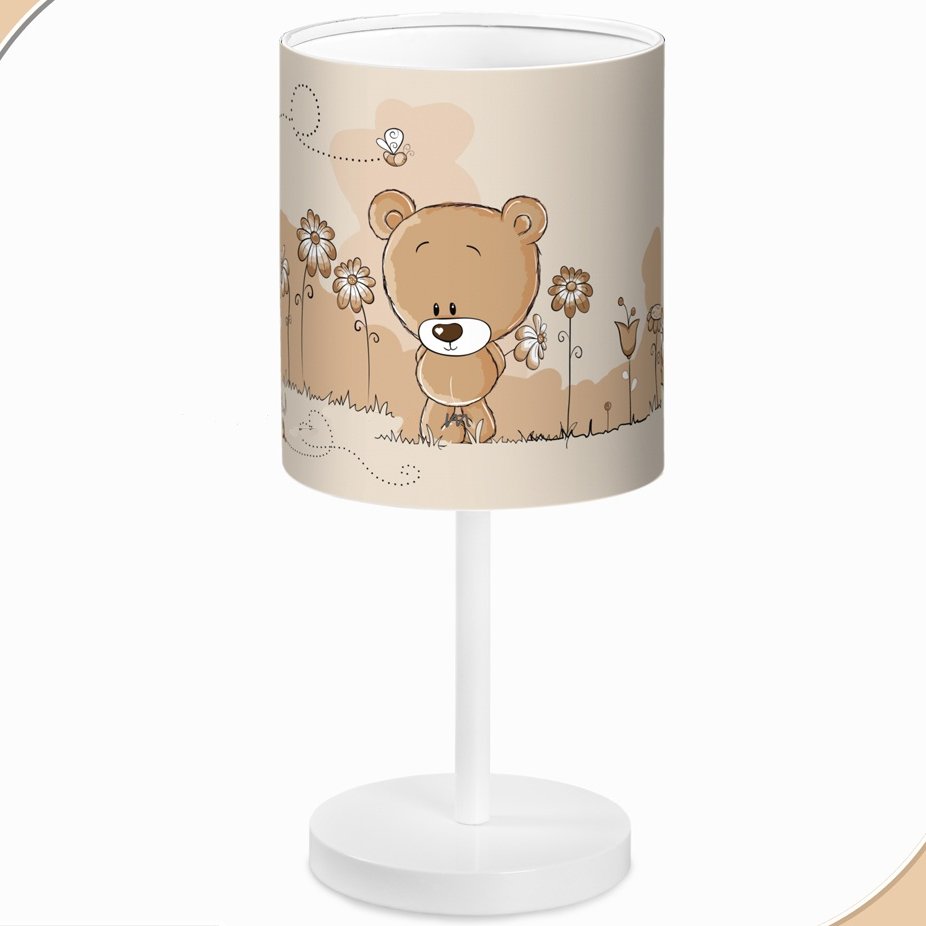 آباژور اتاق کودک طرح خرس و زنبور کد 8735