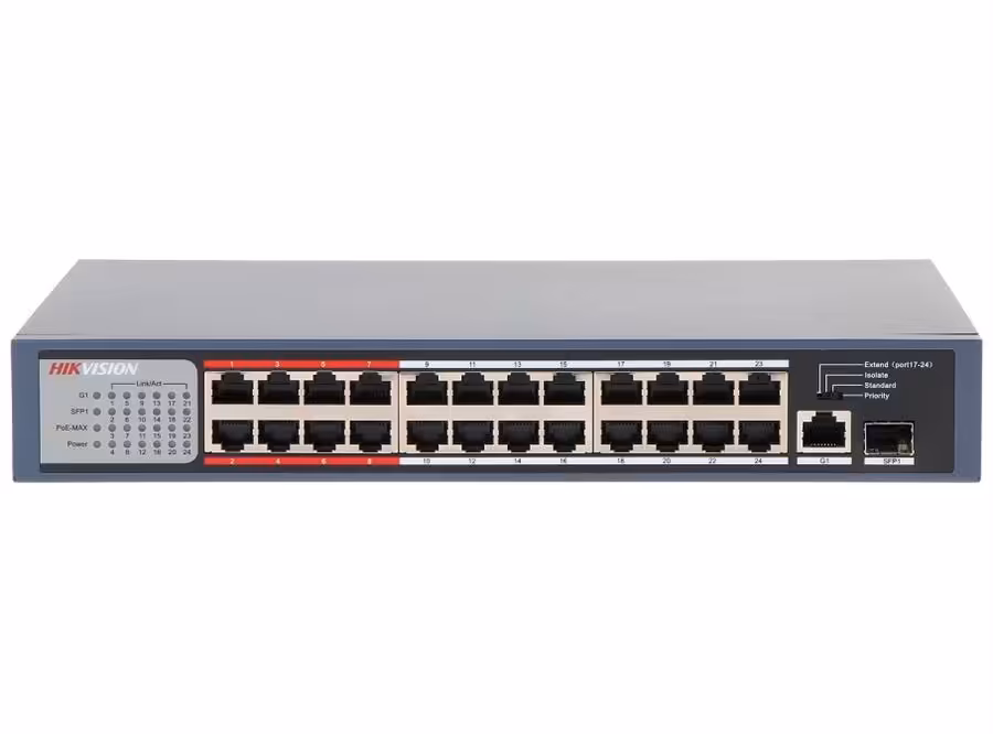 سوئیچ 26 پورت هایک ویژن مدل DS-3E0326P-E/M