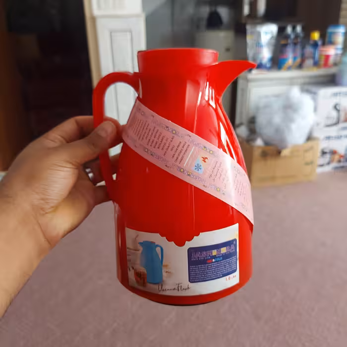 فلاسک  شیشه ای جاسمینورا به شرط 15ساعت جوش نگه داشتن 