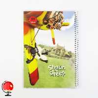 دفتر مشق 50 برگ سیمی مجلد طرح بره ناقلا آپادانا