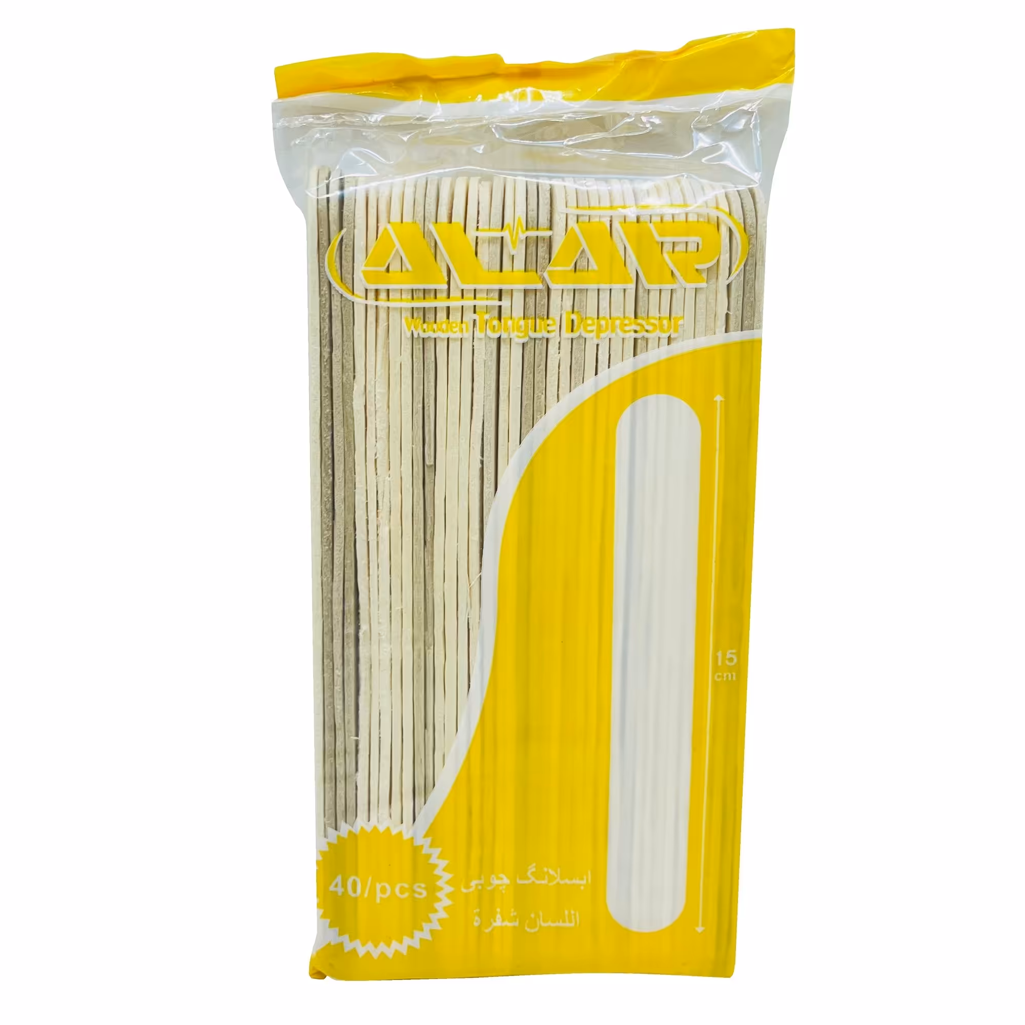 آبسلانگ چوبی آلار  بسته 40 عددی
