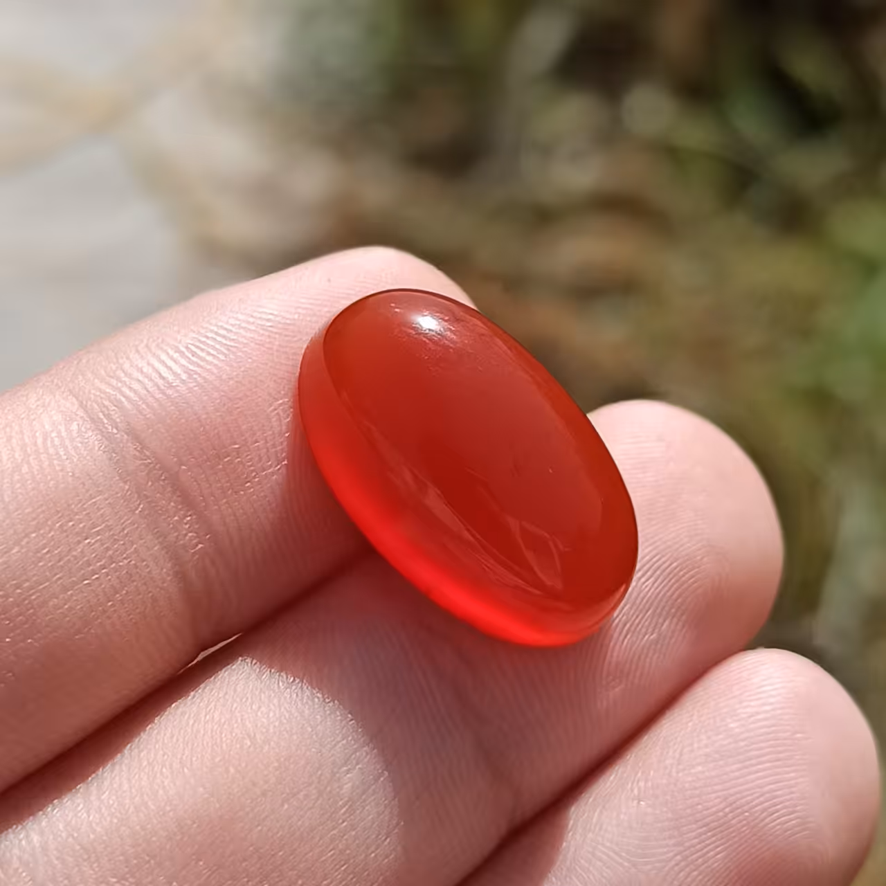 سنگ عقیق کلوخه سرخ اصل معدنی درجه یک زیبا
،