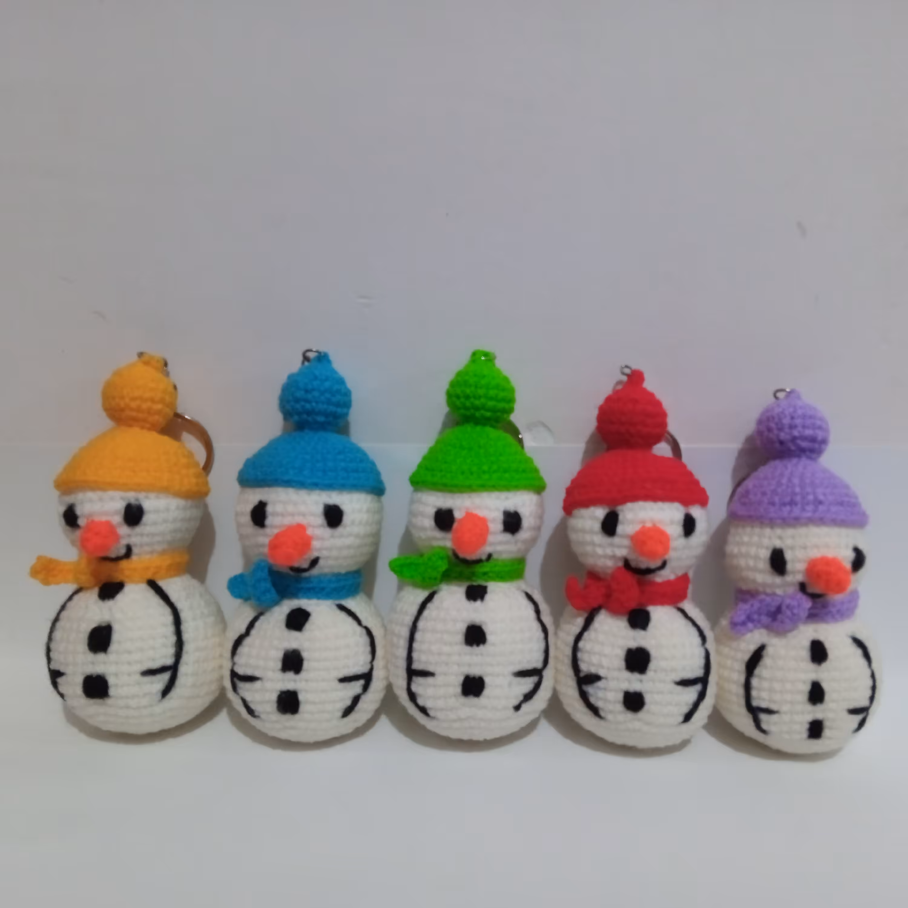 جا کلیدی بافت طرح آدم برفی