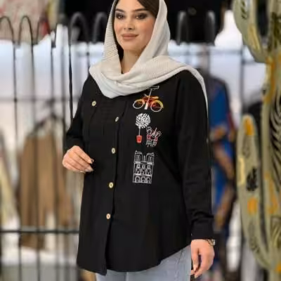 شومیز گلدوزی دلبر