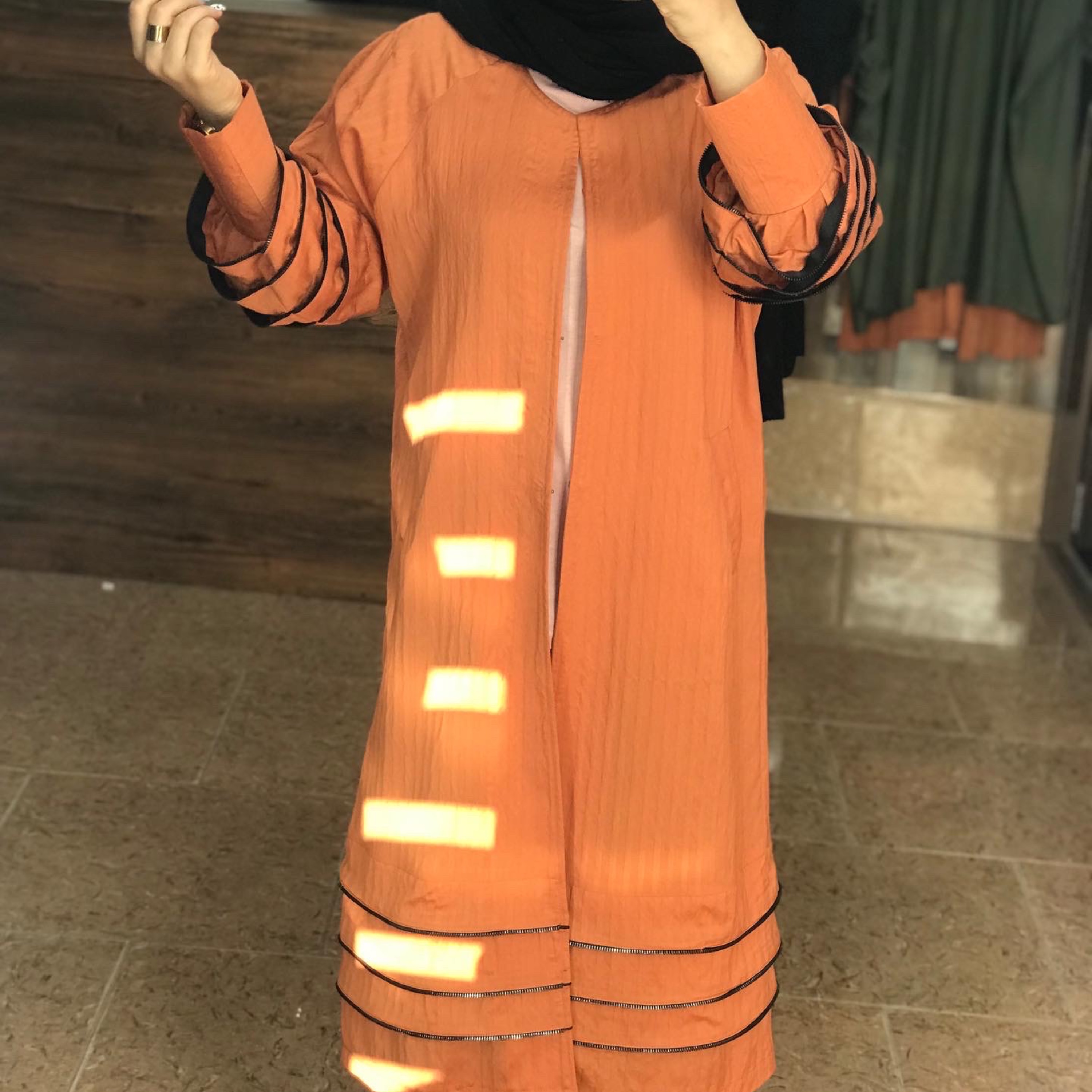 مانتو مدل زیپدار از کالکشن نوروز