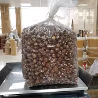 فندق برشته درجه یک نمکی با پوست  یک کیلویی 