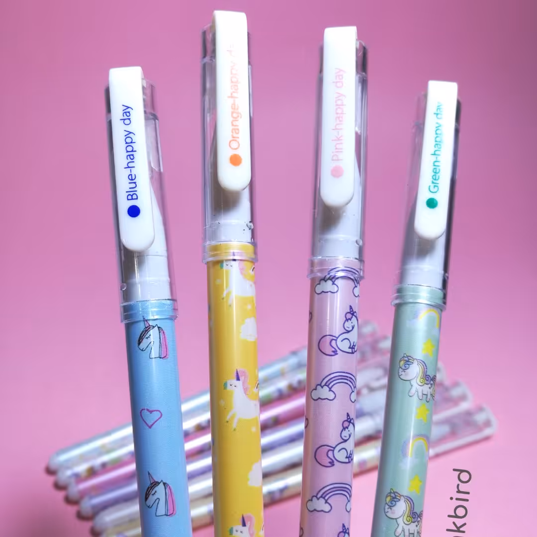 روان نویس 10 رنگ هپی دی یونیکورن، خودکار فانتزی تکشاخ ده رنگ