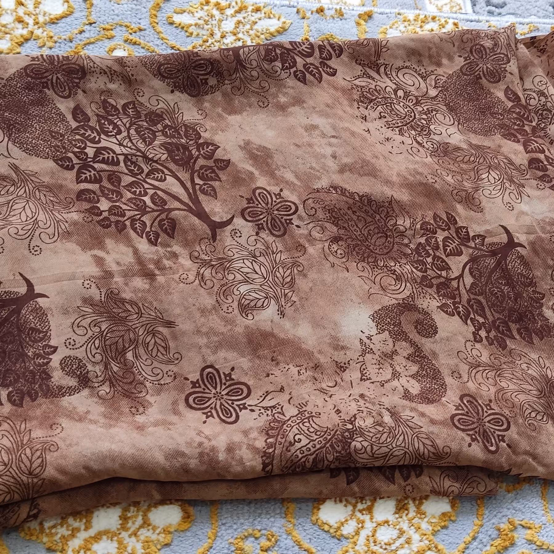 پارچه حریر ساده 