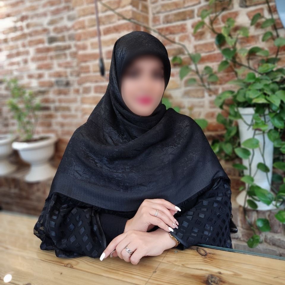 روسری ژاکارد مشکی دورو ارسال رایگان