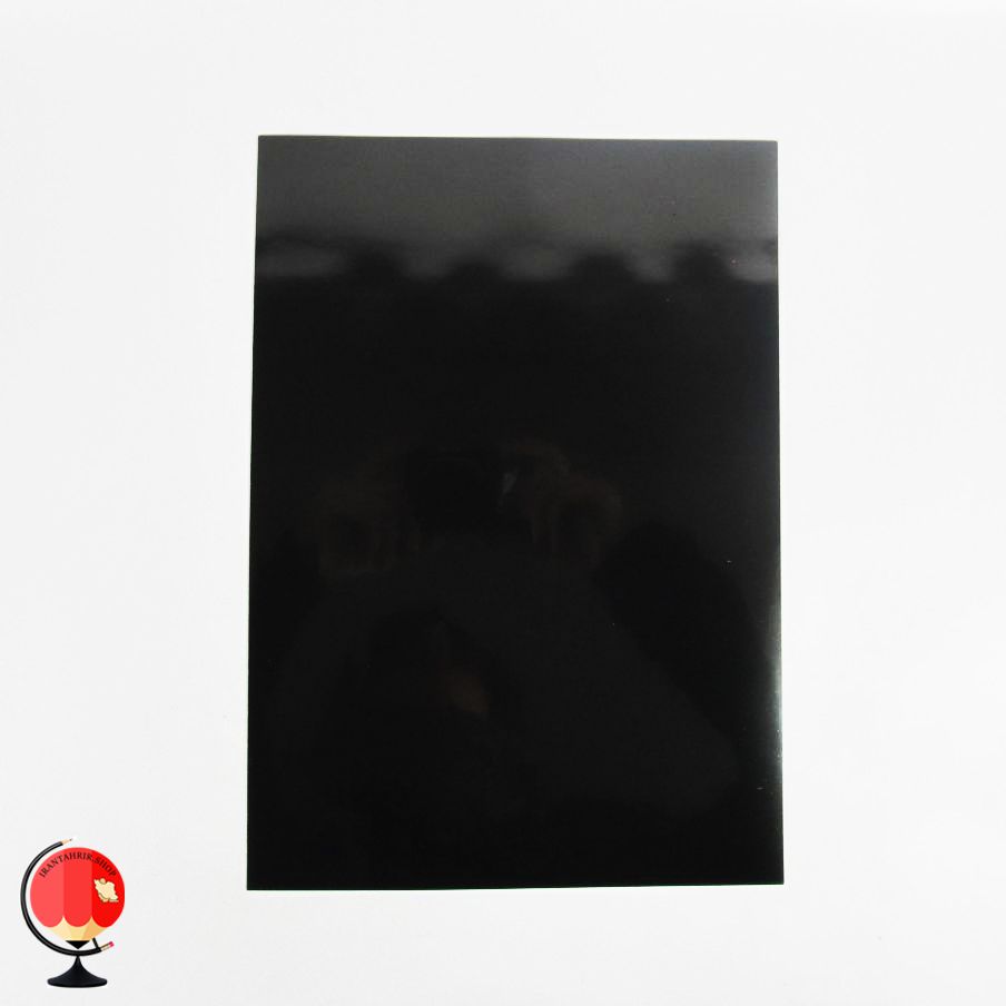 طلق پلاستیکی مدل کلاسیک رنگ مشکی بسته 100 عددی