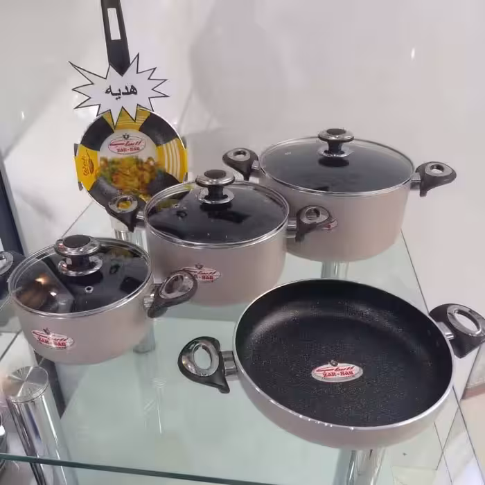 سرویس قابلمه 8 پارچه زرساب با تخفیف ویژه