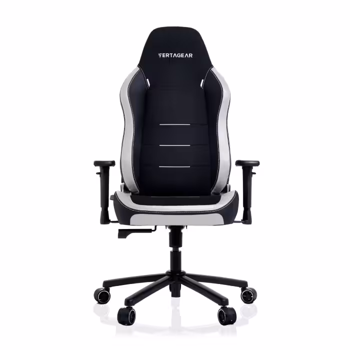 صندلی گیمینگ مشکی سفید ورتاگیر SL3800