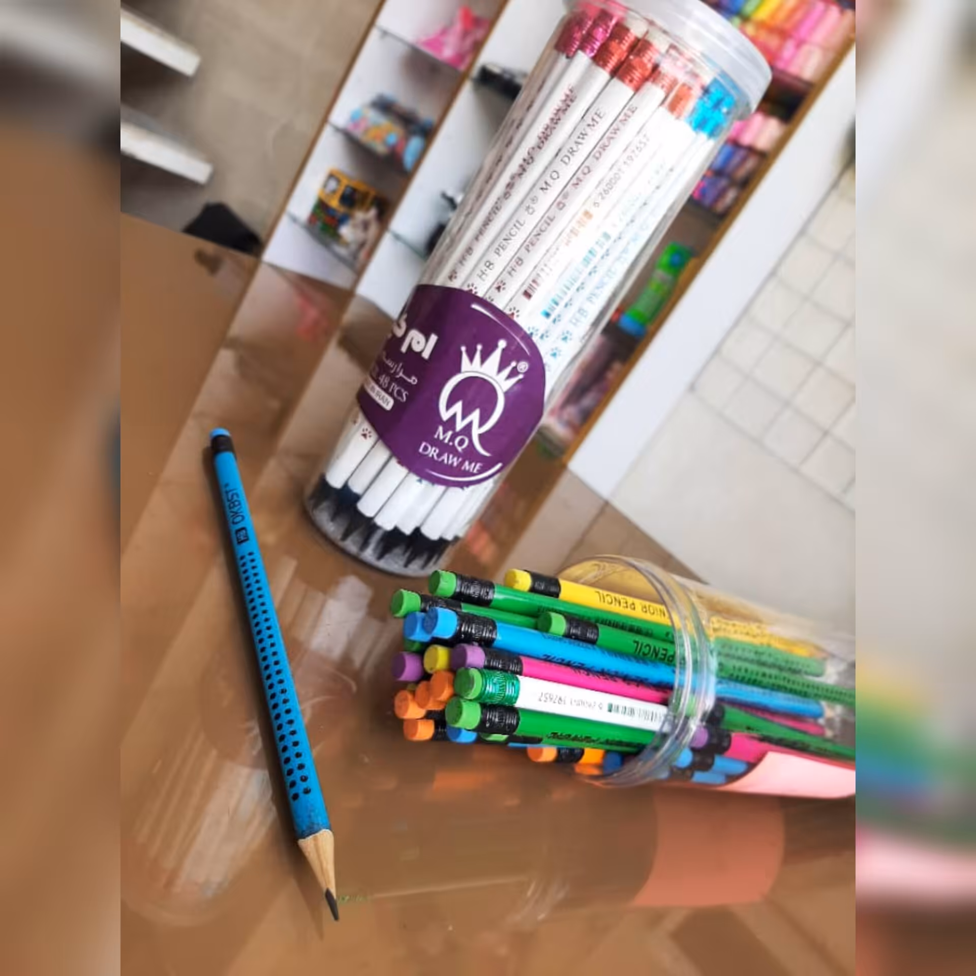 مداد 3 گوش پاک کن دار