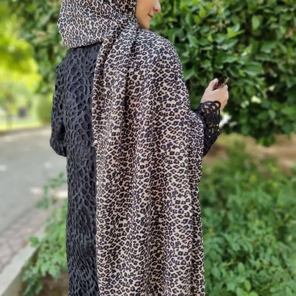 شال پلنگی اعلا ک دلبر