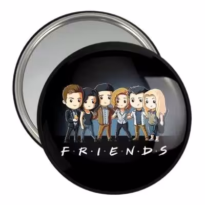 آینه جیبی خندالو طرح سریال فرندز کد 3912