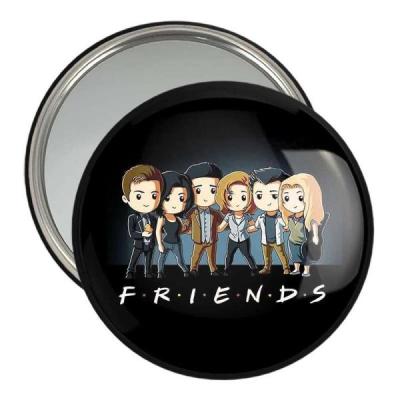 آینه جیبی خندالو طرح سریال فرندز کد 3912