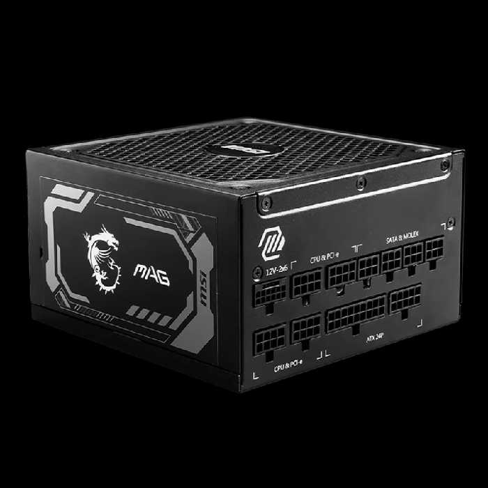 پاور 1250 وات ام اس آی MSI MAG A1250GL PCIE5 | فروشگاه گیمینگ تکاف