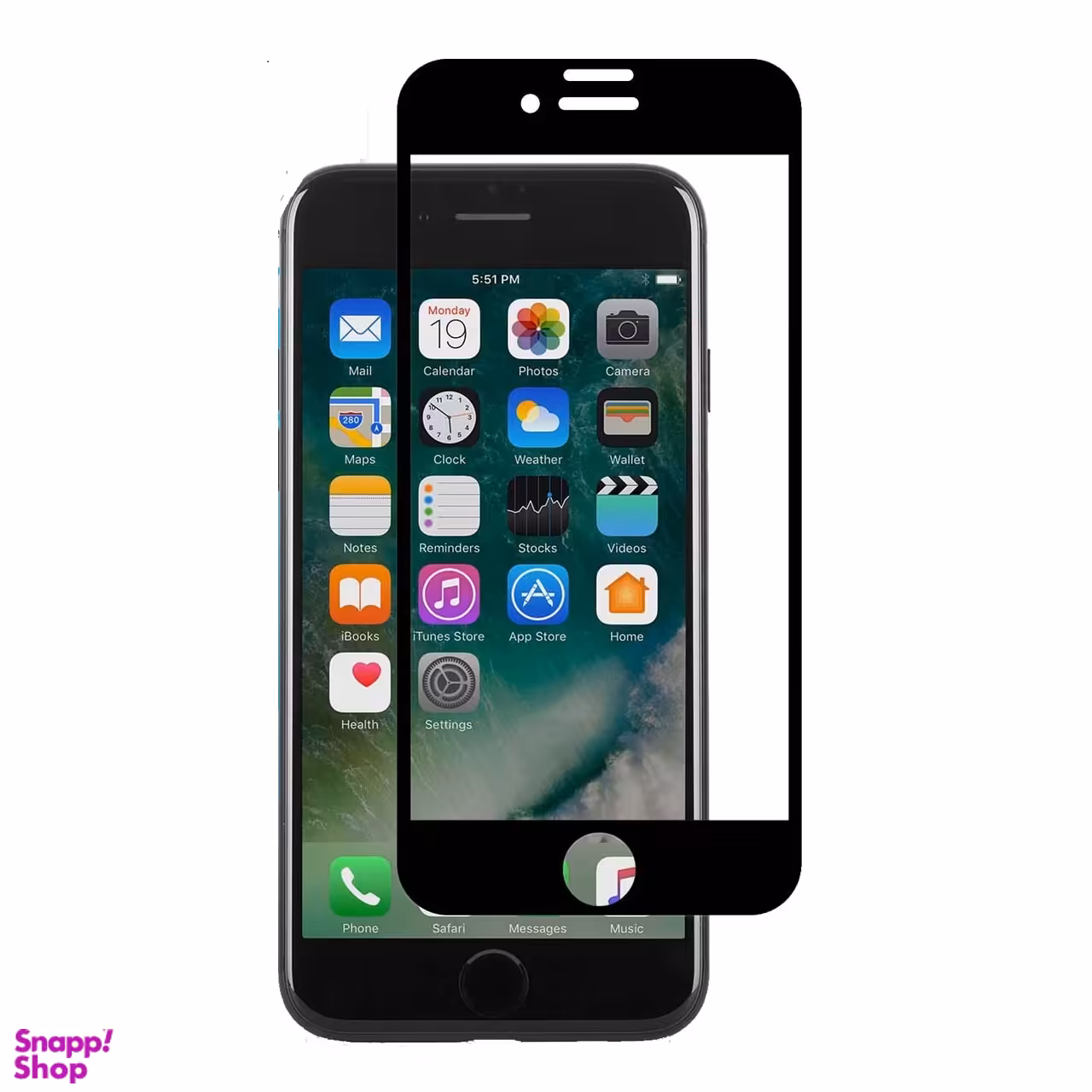 گلس سرامیکی مناسب برای گوشی iPhone 7 Plus/8 Plus