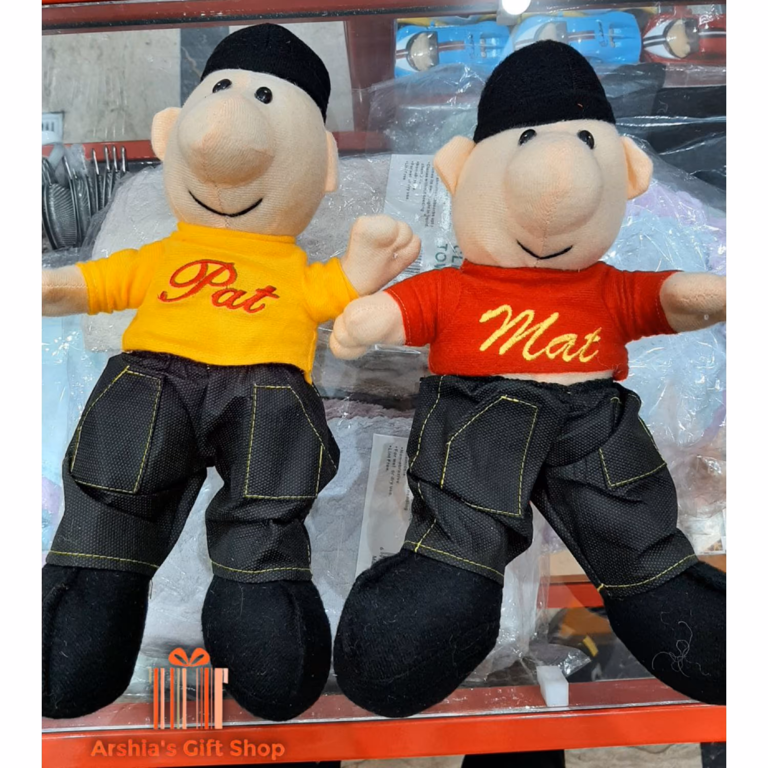 عروسک پت و مت مجموعه 2 عددی بسیار خوش دوخت و باکیفیت
