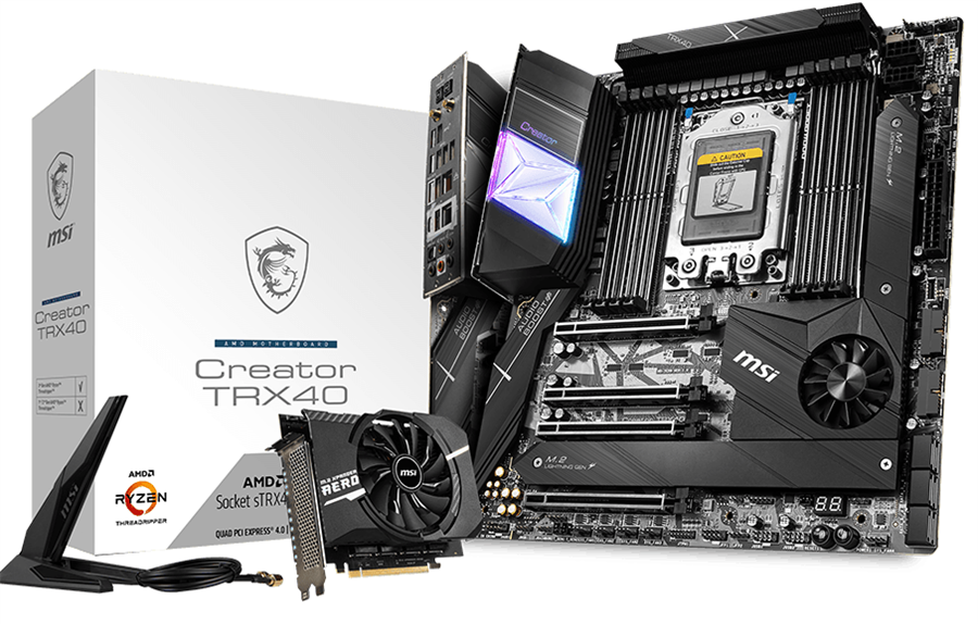 مادربرد ام اس آی مدل Creator TRX40