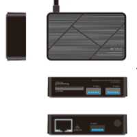 هاب 5 پورت USB Type-C/A آی تاپ مدل RJ-4502