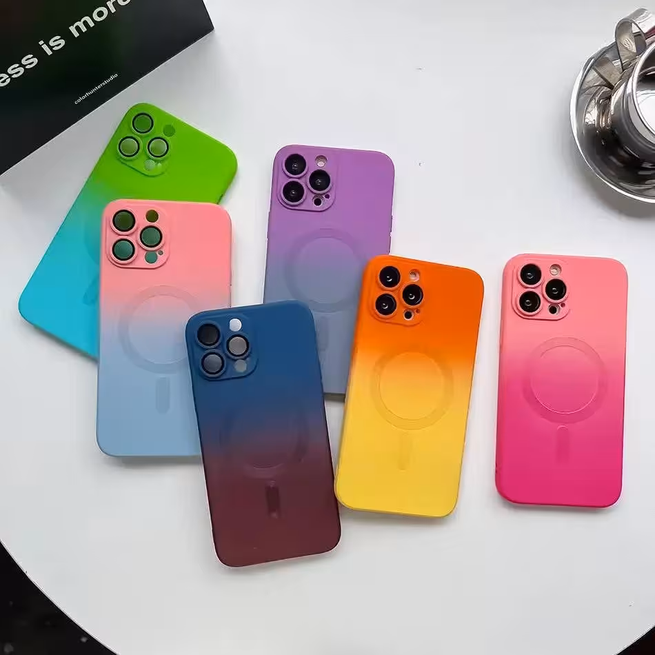 قاب گوشی مگ سیف رنگین کمان