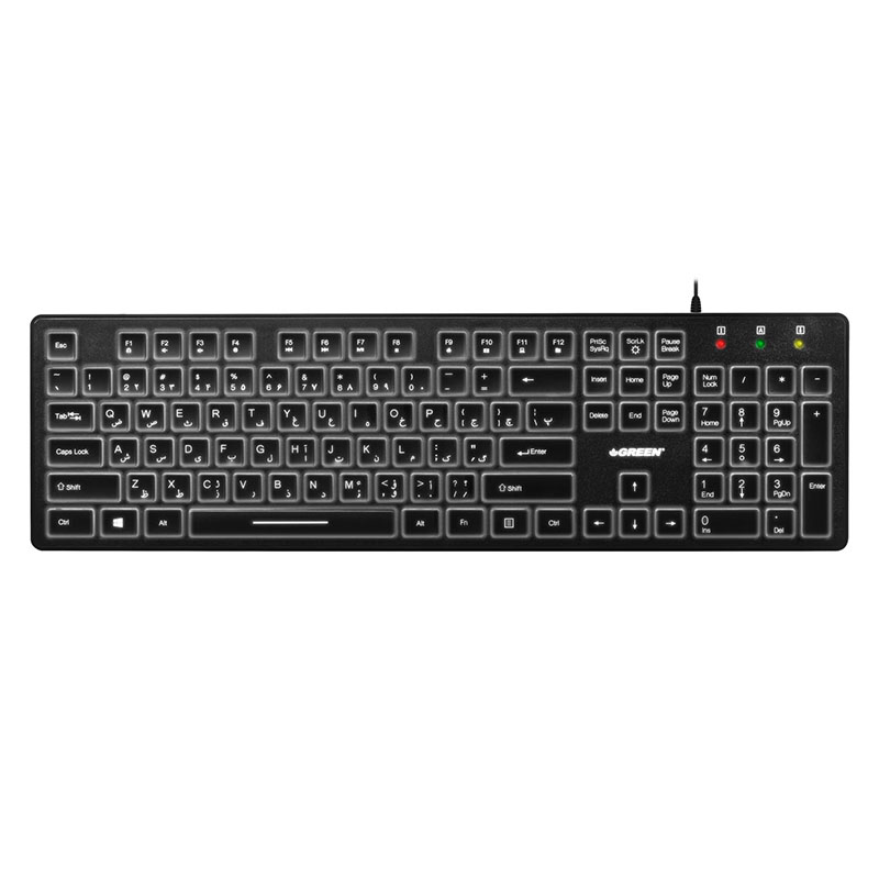 کیبورد گیمینگ گرین Green GK-401