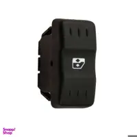 کلید شیشه بالابر جلو خودرو قطعه سازان کبیر مدل KEY-L90-690 مناسب برای رنو L90