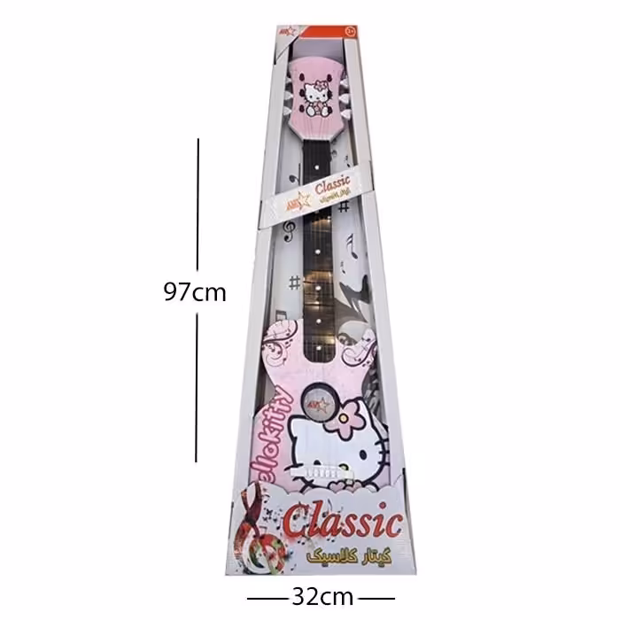 گیتار طرح دار سایز بزرگ