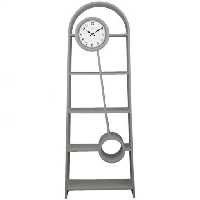 ویترین ساعت گرندفادر لوتوس مدل GB-999 رنگ طوسی