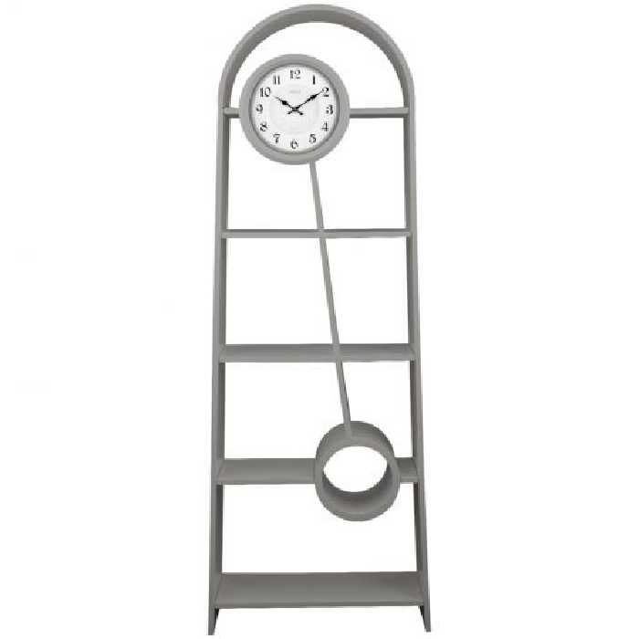 ویترین ساعت گرندفادر لوتوس مدل GB-999 رنگ طوسی