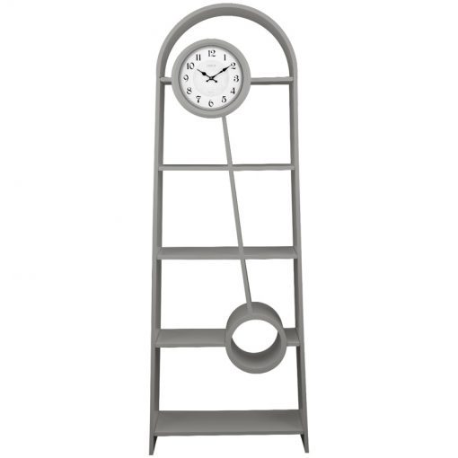 ویترین ساعت گرندفادر لوتوس مدل GB-999 رنگ طوسی