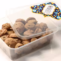 شیرینی کوکی شکلاتی بسته بندی راک نونا 400 گرمی