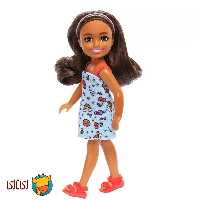 عروسک باربی Barbie چلسی Chelsea با اکسسوری کد HXM97